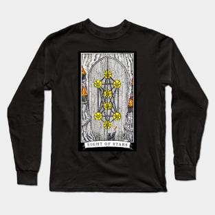 The Eight of Stars - The Tarot Restless Long Sleeve T-Shirt